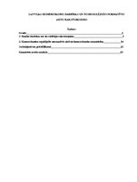 Referāts 'Latvijas komercbanku darbības un to regulējošo normatīvo aktu raksturojums', 1.