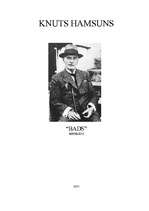 Referāts 'Knuts Hamsuns "Bads"', 1.