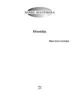 Eseja 'Eitanāzija', 1.