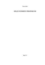 Referāts 'Beļģu komiksu pirmsākumi', 1.