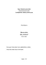 Biznesa plāns 'Kafejnīca', 1.