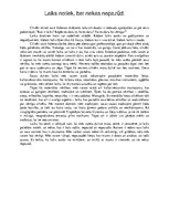 Eseja 'Laiks notiek, bet nekas nepazūd', 1.