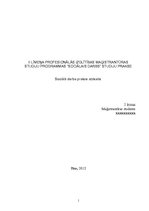 Prakses atskaite 'Sociālā darba prakses atskaite', 1.
