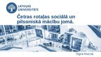 Prezentācija 'Četras rotaļas sociālā un pilsoniskā mācību jomā', 1.