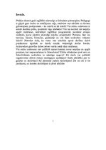 Referāts 'Audzināšanas un mācību darbības organizācijas mijsakarības skolas pedagoģijas pr', 3.