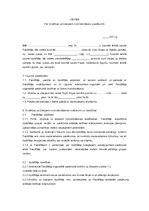 Paraugs 'Par drošības uz ūdeņiem nodrošināšanu pasākumā', 1.