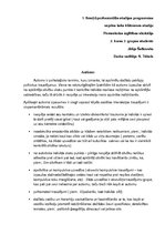 Konspekts 'Autisms', 1.