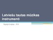 Prezentācija 'Latviešu tautas mūzikas instrumenti, prezentācija', 1.