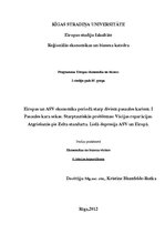 Konspekts 'Eiropas un ASV ekonomika periodā starp diviem pasaules kariem', 1.
