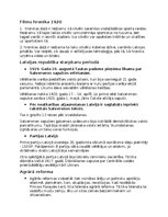 Konspekts 'Latvijas republika starpkaru periodā', 1.