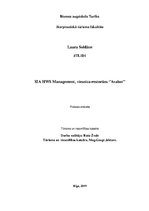Prakses atskaite 'Viesnīca-restorāns "Avalon"', 1.