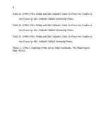 Eseja 'Exploration of marital infidelity in Roald Dahl’s “Mrs. Bixby and the Colonel’s ', 5.