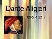 Prezentācija 'Dante Aligjēri', 1.