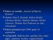 Prezentācija 'Sezonālās skābekļa patēriņa izmaiņas bentosa organismiem: atbilde uz ledus aļģu ', 2.