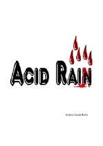 Referāts 'Acid Rain', 1.
