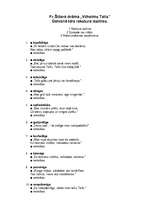 Konspekts 'F.Šillers "Vilhelms Tells”, galvenā tēla rakstura iezīmes', 1.