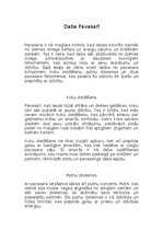 Eseja 'Daba pavasarī: koku ziedēšana, putnu dziesmas un citi pavasara', 1.