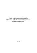 Referāts 'Uztura izvērtējums un individuālās ēdienkartes sastādīšana slimniekam laktozes n', 1.