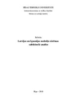 Referāts 'Latvijas un Igaunijas nodokļu sistēmas salīdzinošā analīze', 1.