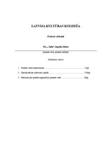 Prakses atskaite 'Prakse SIA "Zafte"', 1.