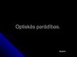 Prezentācija 'Optiskās parādības', 1.