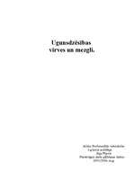 Referāts 'Ugunsdzēsības virves un mezgli', 1.