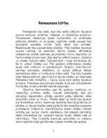 Referāts 'Renesanse', 2.