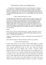 Eseja 'Cilvēks kā vērtība caur laikmetiem', 1.