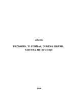 Konspekts 'Bezdarbs, tā formas, Oukena likums, saistība ar inflāciju', 1.