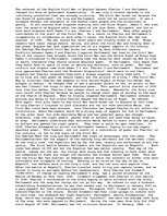 Eseja 'The English Civil War', 1.