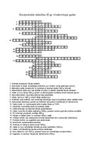 Konspekts 'Starptautiskās attiecības 20.gadsimta 30-tajos gados. Krustvārdu mīkla', 1.