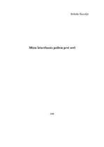 Eseja 'Mūsu izturēšanās pašiem pret sevi', 1.