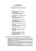 Konspekts 'Dzejoļa analīze jaunās kritikas stilā O.Vācieša dzejolim "Piezvani"', 1.