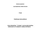 Referāts 'Akciju sabiedrības "Grindeks" saimnieciskās darbības raksturojums, maksājamo nod', 1.