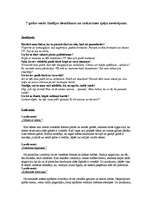 Konspekts 'Septiņus gadus vecās Sindijas domāšanas un saskarsmes spēju novērojums', 1.