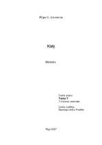 Referāts 'Kaķi', 1.