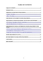 Referāts 'Franchising in Hotel Business', 2.