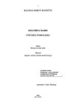 Referāts 'Bailes - mūsu dzīves sastāvdaļa', 1.