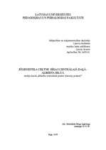 Referāts 'Jūgendstila celtne Rīgas centrālajā daļā Alberta ielā 8', 1.