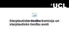 Prezentācija 'Starptautisko tiesību komisija un starptautisko tiesību avoti', 1.