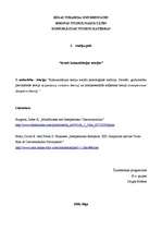 Konspekts 'Komunikācijas teoriju sociāli psiholoģiskā tradīcija', 1.