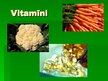 Prezentācija 'Vitamīni', 1.
