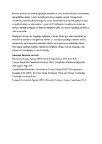 Eseja 'Ilgtspējīga enerģētika un tās loma klimata pārmaiņu mazināšanā', 2.