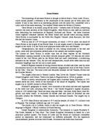 Konspekts 'Great Britain', 1.