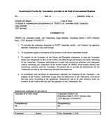 Paraugs 'Permission to Provide the Consultative Activities in the Field of International ', 1.