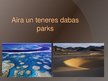 Prezentācija 'Aira un Teneres dabas parks', 1.