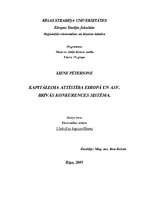 Konspekts 'Kapitālisma attīstība Eiropā un ASV. Brīvās konkurences sistēma', 1.