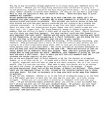 Eseja 'The Struggle between Good and Evil/An essay about Avoiding Homework', 1.