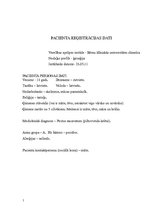 Prakses atskaite 'Pediatrisko pacientu aprūpes plāns māsām', 1.