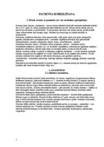 Prakses atskaite 'Pediatrisko pacientu aprūpes plāns māsām', 2.